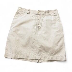 Vintage Y2K Gap Khakis Chino Mini Skirt Dated 02/HOL, Women's Size 4
